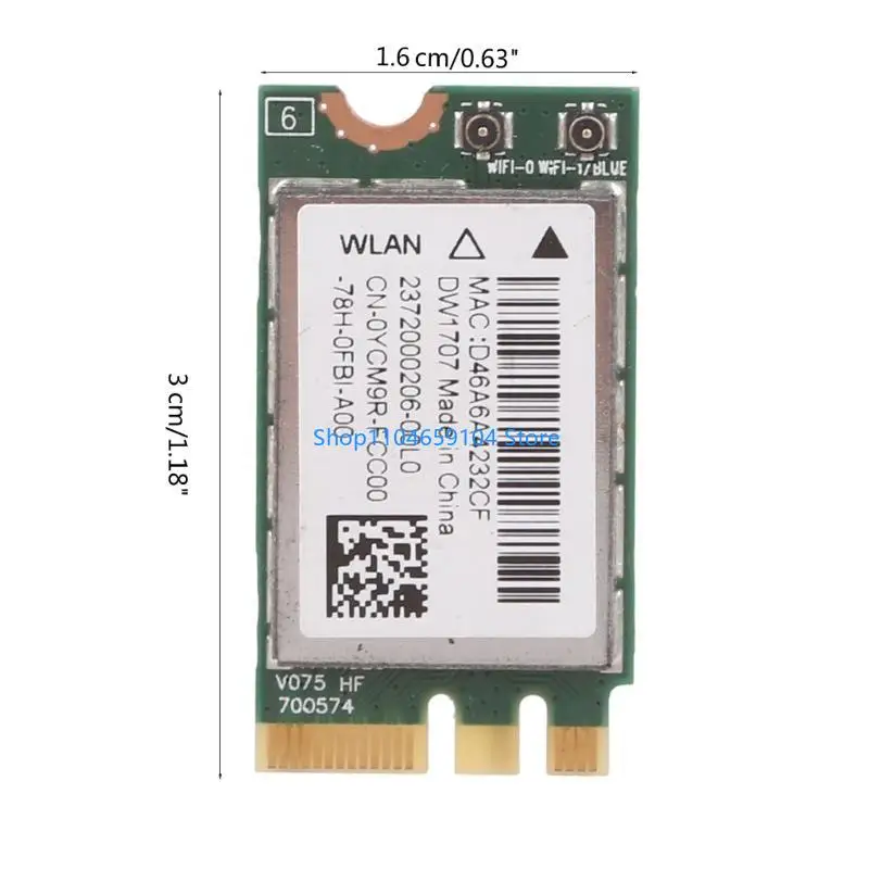 QCNFA335 M.2 NGFF Беспроводная карта WIFI WLAN для DW1707 VRC88 (art.: 3920d9869cc36) - 3920d9869cc36