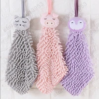 cartoon wipe hands towel kitchen lint free clean kitchen bathroom toilet absorbent quick drying towel soft touch hand cleaning