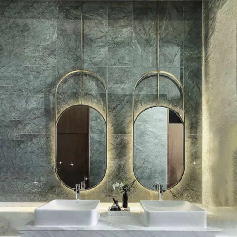 

Shower Vintage Decorative Mirrors Aesthetic Cute Abstract Decorative Mirror Luxury Espelho Para Banheiro Home Decoration ZY50JZ