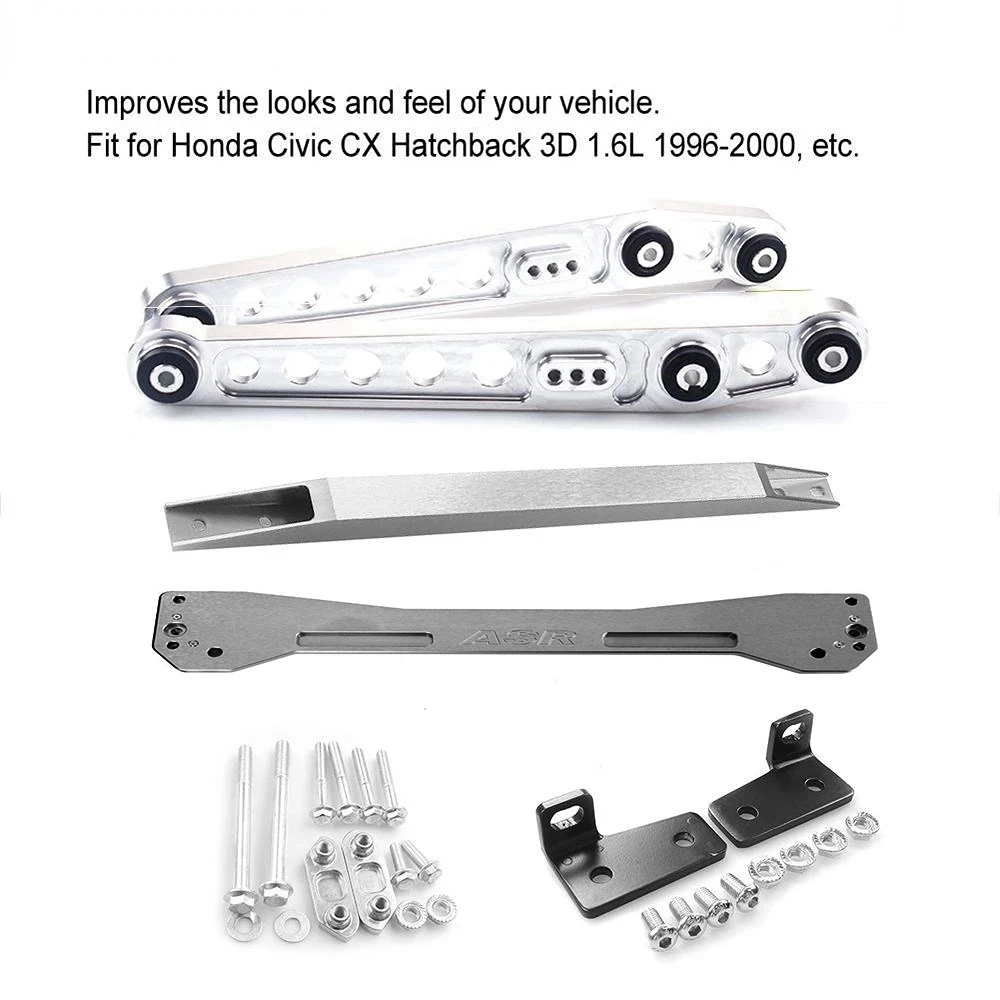 

Rear Subframe EK 96-00 FOR Honda Civic + Lower Control Arms Lca EK + Lower Tie Bar EK With ASR Logo