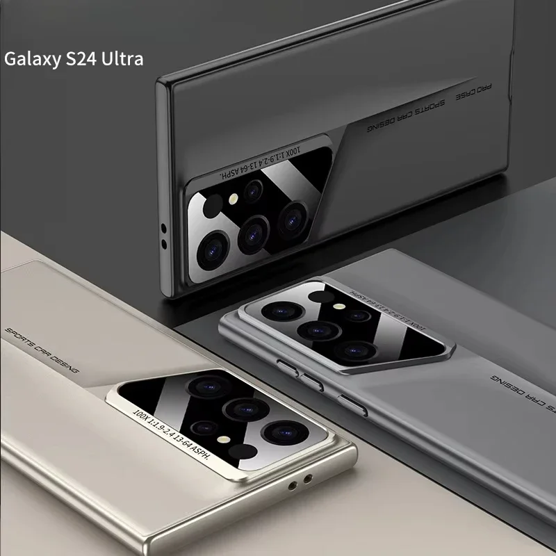 Ультратонкий чехол Razor Edge для Samsung Galaxy S24 Ultra S23 S22 модный противоударный ПК Redesign