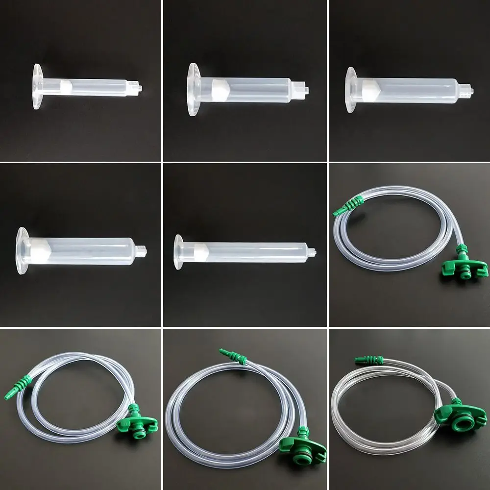 Фото Дозатор жидкости для клея 3cc 5cc 10cc 30cc 55CC Helix Luer Lock Насадки Адаптер Шприц Бочка Игла Насадка для дозирования клея №4