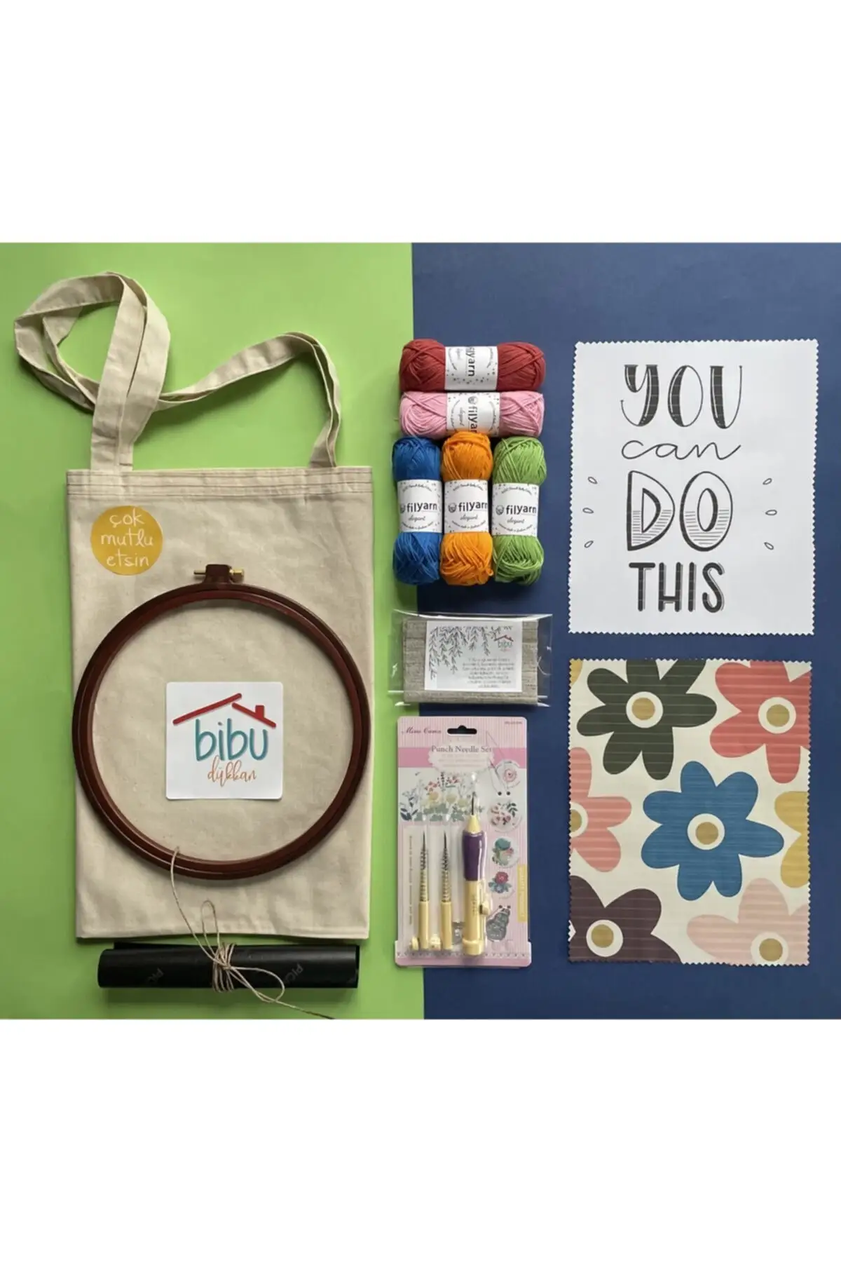

Cloth Bag Punch Set Embroidery Kits Hobby Supplies & Leisure Life