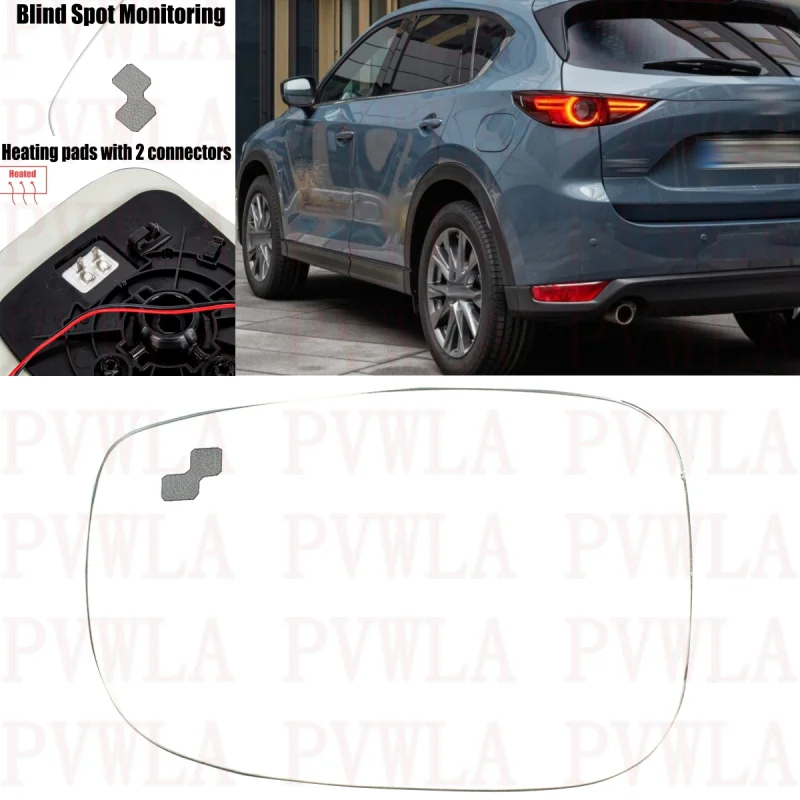 

Зеркало заднего вида с левой стороной и подогревом для Mazda CX-5 2017 2018 2019 2020 2021