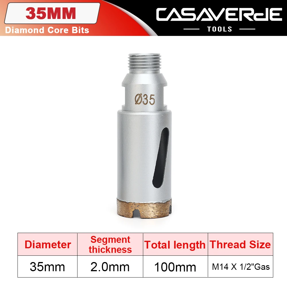 

Алмазное сверло Casaverde D32/35 мм для плитки