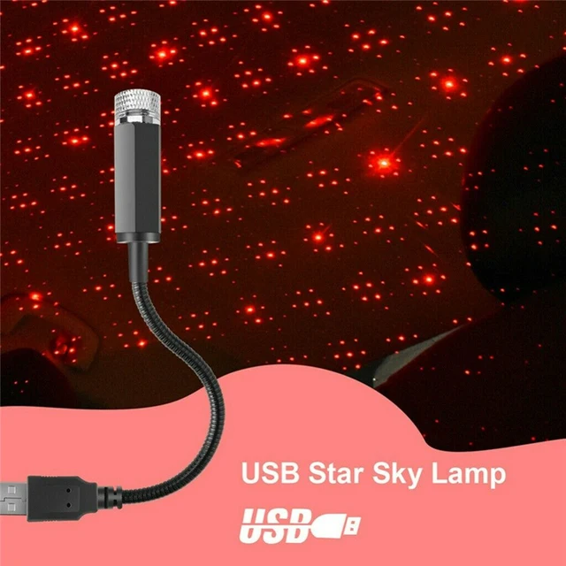 

Светодиодная подсветка для вечеринки на крыше, для интерьера, USB, для проектора звездной природы, для украшения галактики дома, автомобиля, неба