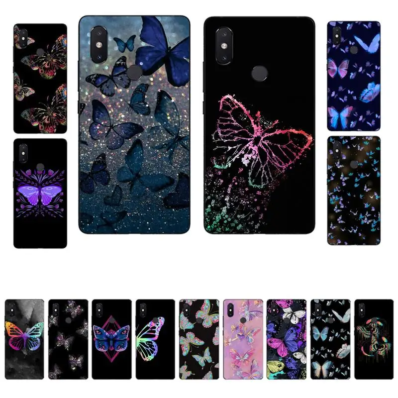

BUTTERFLY Phone Case for Xiaomi mi 8 9 10 lite pro 9SE 5 6 X max 2 3 mix2s F1