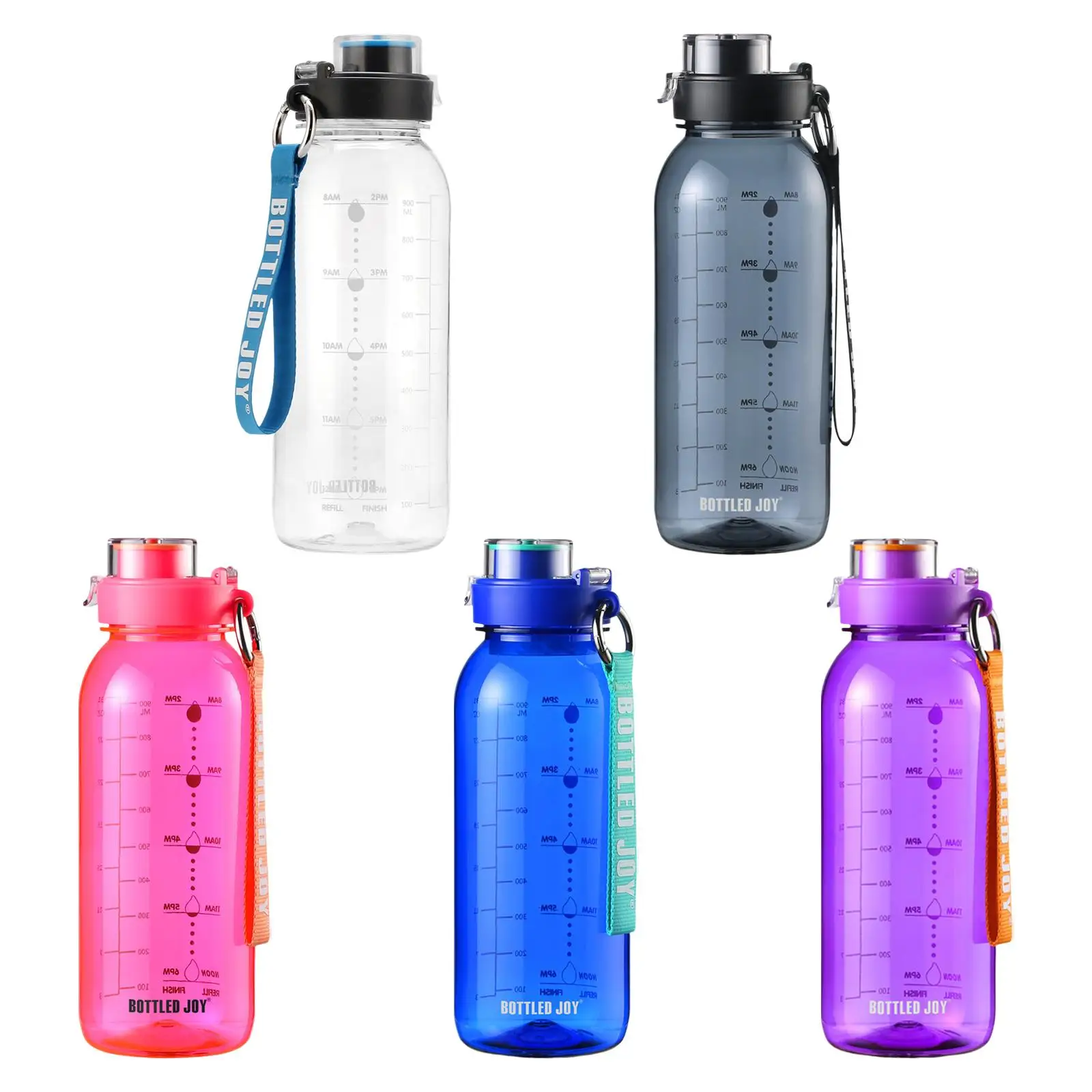 

1000ML Outdoor Water Cup Large Capacity Leak Proof Sports Bottle Leakproof Cup For Travel Portable