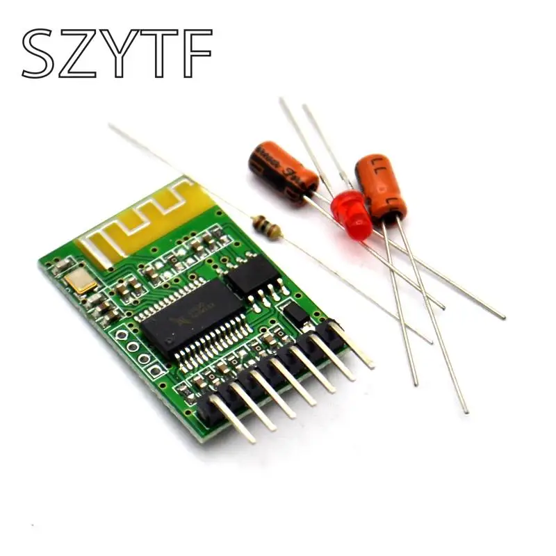 DIY Electronics Kit Bluetooth Audio Stereo Wireless Speaker Receiver Module Board Audio Power Amplifier Modified Bluetooth 4.0