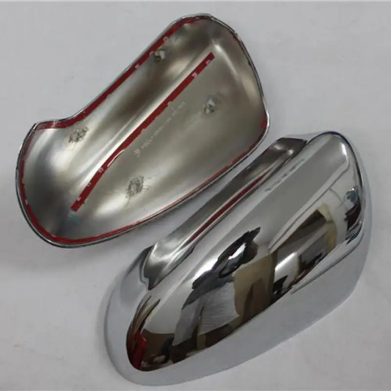 

For Nissan Qashqai J10 2007 2008 2009 2010 2011 2012 2013 2pcs Abs Chrome Rearview Side Door Mirrors Cover Trim Car Styling