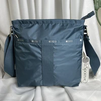 kawaii anime cartoon lesportsac solid color tote bag essential series messenger bag fashion casual shoulder bag toys for girls