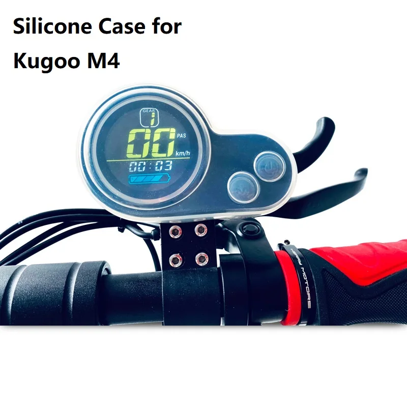 

Силиконовый чехол для Kugoo M4 Kaboo, водонепроницаемый прозрачный защитный чехол с ЖК-дисплеем для электрического скутера, приборной панели