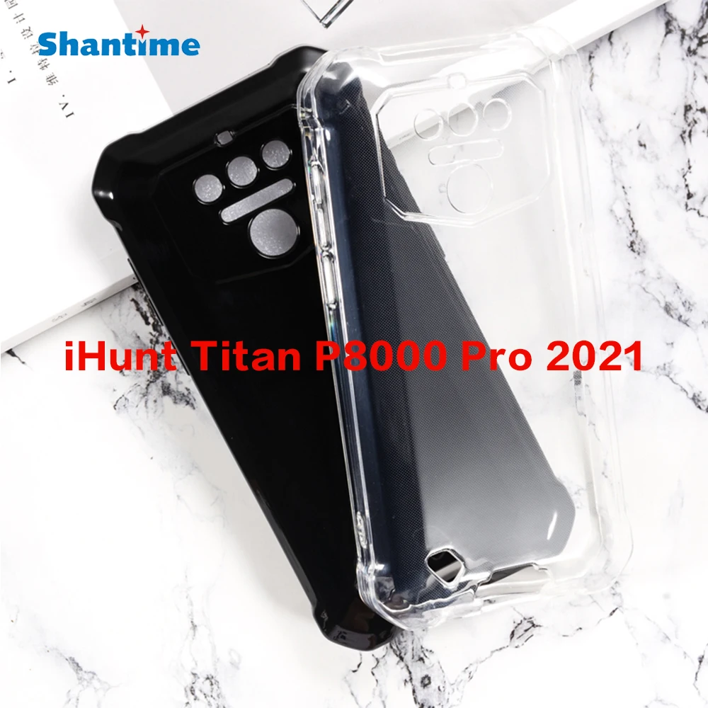 Фото Чехол для iHunt Titan P8000 Pro 2021, противоударный резиновый чехол из ТПУ, защитный гибкий корпус №1