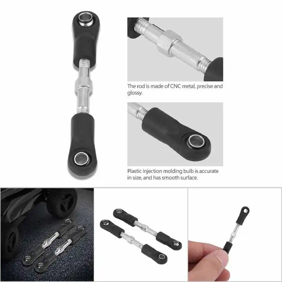 2 шт./комплект рулевые тяги для дистанционного управления ZD 1:16