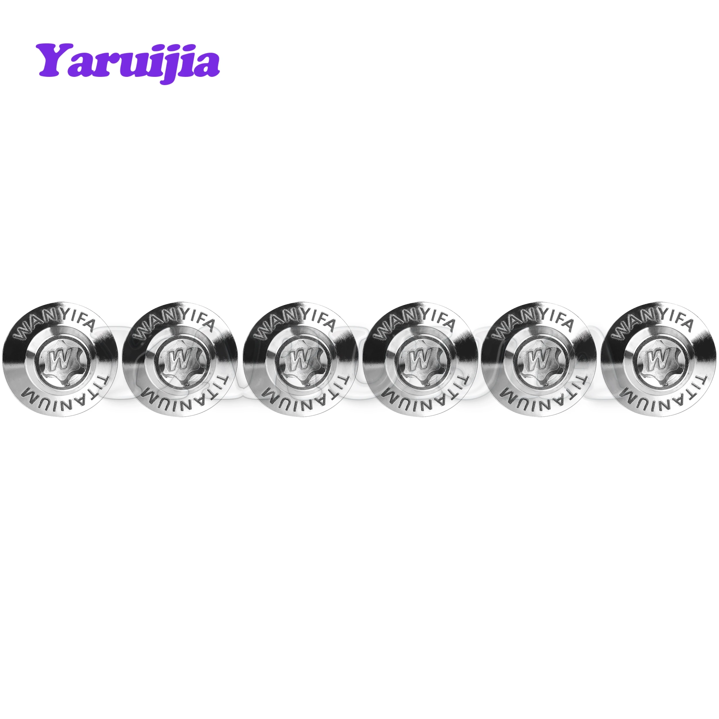 

Титановые болты Yaruijia M5/M6x10/12/15/20/25/30/35 мм, винты с звездообразной головкой для модификации и ремонта ракушек мотоцикла, 6 шт.