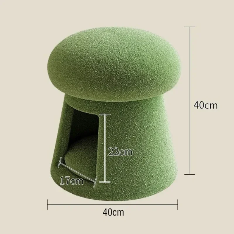 Скандинавская гостиная с кошачьим гнездом для домашних животных табурет