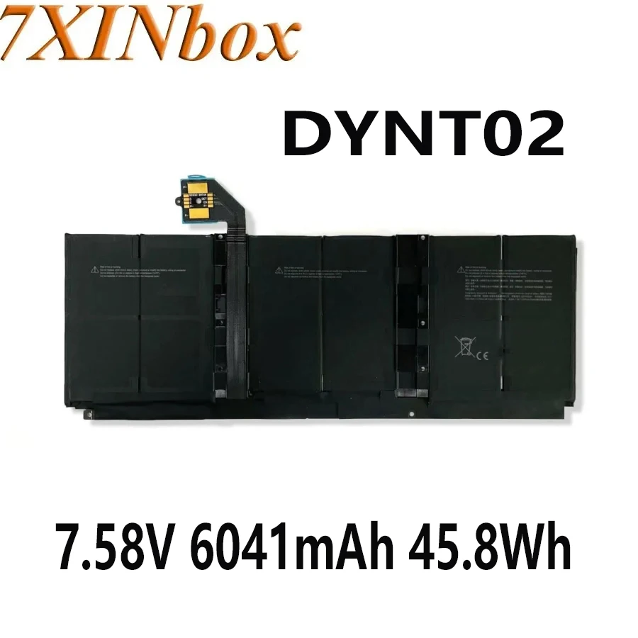 Аккумулятор 7XINbox DYNT02 G3HTA052H 7 58 в 6041 мА · ч 45.8 Вт для Microsoft Surface Laptop 3 13 5 15 дюймов 1868