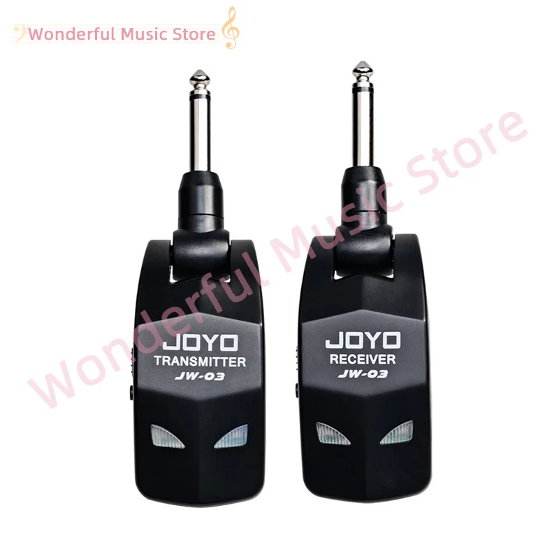 JOYO-transmisor y receptor de guitarra eléctrica, sistema inalámbrico Digital de 2,4G para amplificador de bajo y guitarra, JW-03