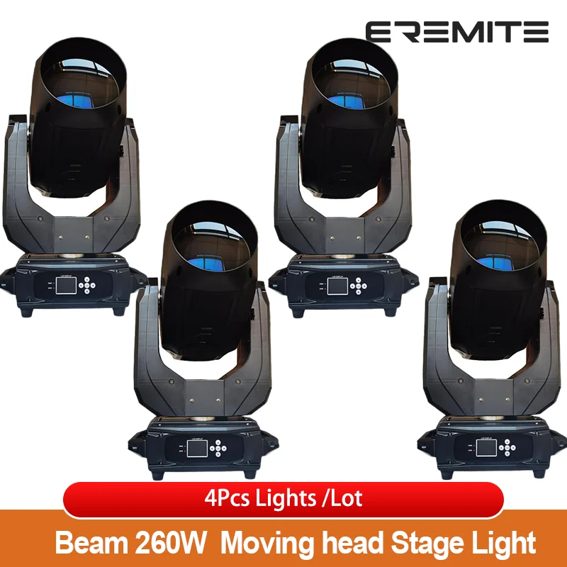 

9R 260W Beam Moving Head Stage Light Prism Color Bar Effects Gobos Led Spot Zoom FlyCase Dmx Control Party Wedding Dj