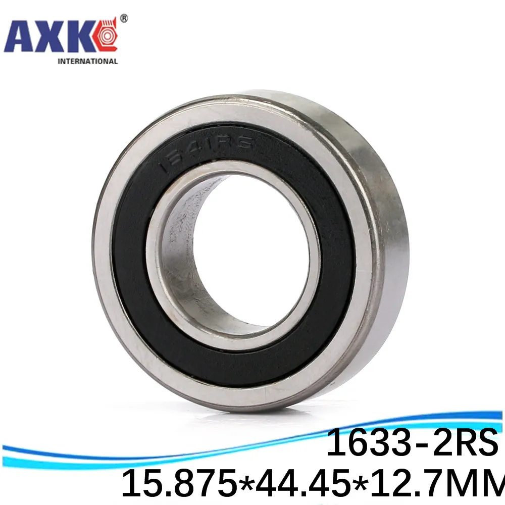 

High Quality Inch Bearing 1633-2RS 1633ZZ 15.875*44.45*12.7 Mm * Deep Groove Ball Bearing AXK Steel Ra 0.8 Machinery Nanjing 99