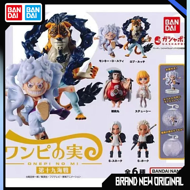 BANDAI ONE PIECE Фигурки Модель Lucci Sentoumaru Stussy S-Snake Gashapon Официальные оригинальные