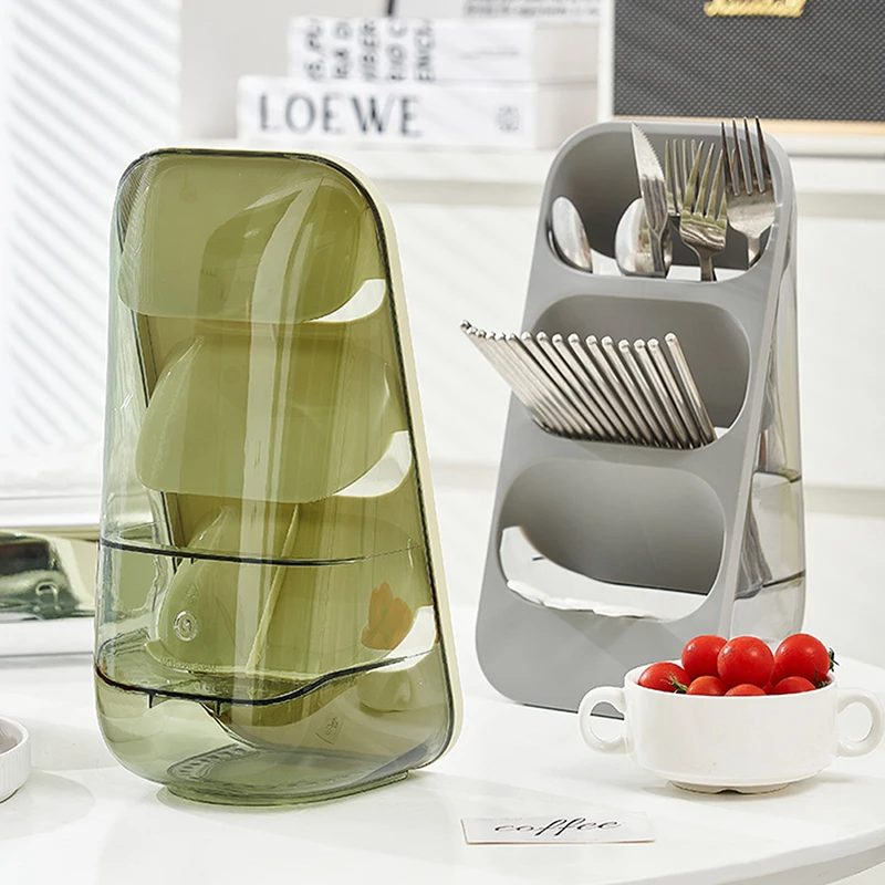 3-уровневая кухонная полка для хранения столовых приборов и посуды органайзер с