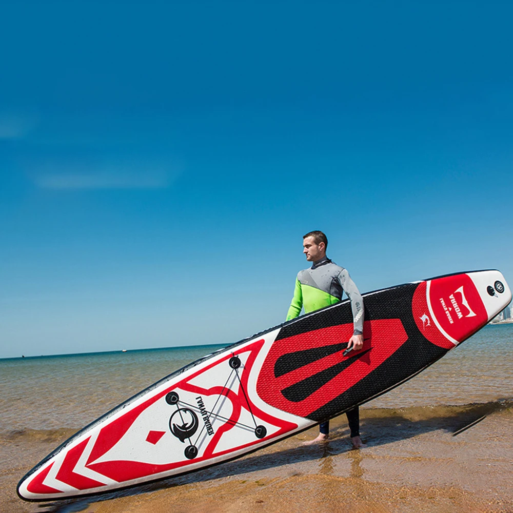 Надувная доска SUP 14 футов 427 см дешевая гоночная лопастная со всеми аксессуарами