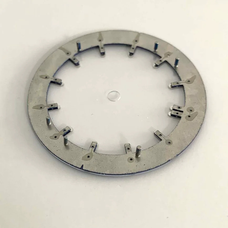 31.8MM Watch Dial Watch Accessories Blue Black White Transparent Skeleton Star Dial for NH70 Movement