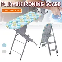 2 in 1 Folding Ironing Board Home Iron Pipe Cotton Multifunction Clothes Ironing Board Ladder Household Laundry Cleaning Tools