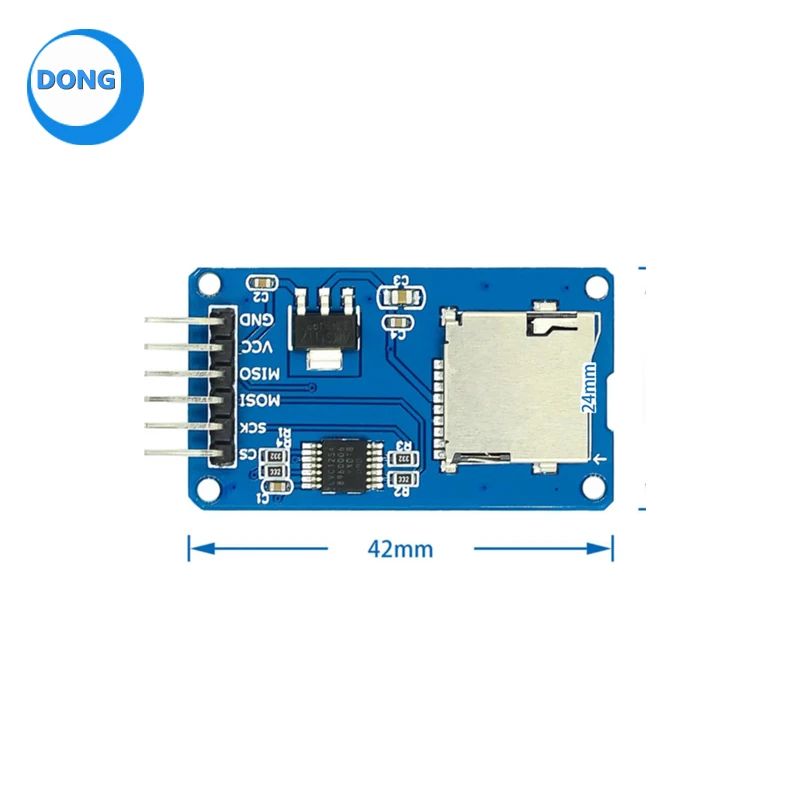 Модуль карты Micro SD TF карта памяти стандарта SPI для Arduino
