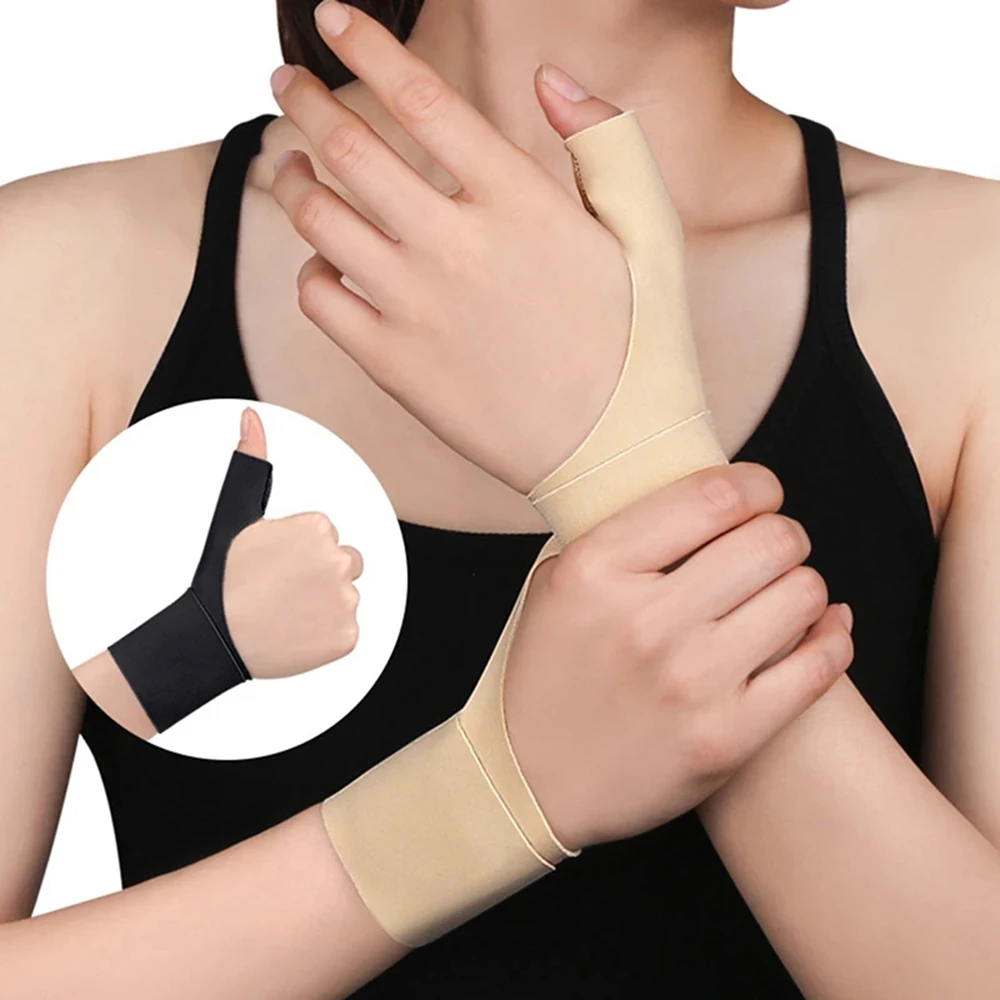 

Thin Adjustable Wrist Support Fitness Yoga Exercise Mouse Hand Thumb Joint Finger Guard Comfortable Breathable Protection Wrist