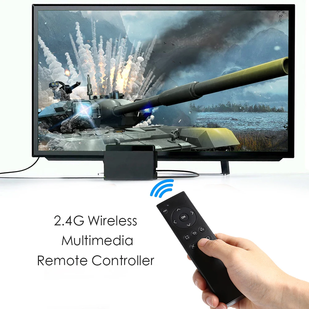 2 4G беспроводной Мультимедийный пульт дистанционного управления ler для PS4 DVD