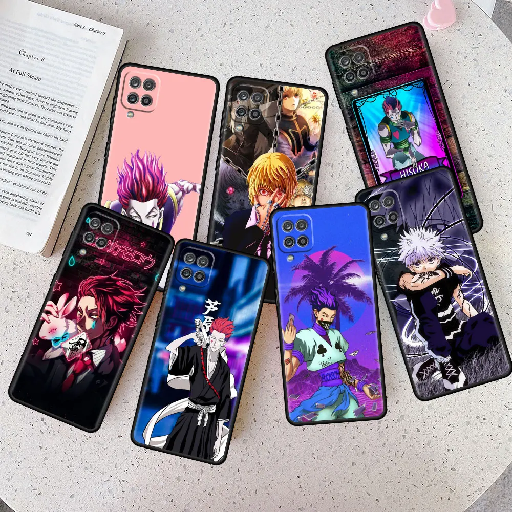 

Hisoka Anime Hunter X hunter Phone TPU Black Case Coque for Samsung Galaxy A02s A21s A31 A12 A71 A51 A91 A23 4G A03s A41 A13
