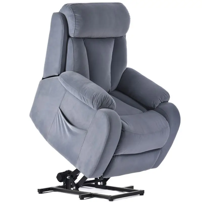 

Lift Chair Recliner for Elderly Power Remote Control Recliner Sofa Relax Soft Chair Anti-skid Australia Cashmere Fabric Furnitur