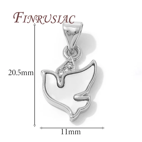 Позолоченные латунные подвески FINRUSIAC