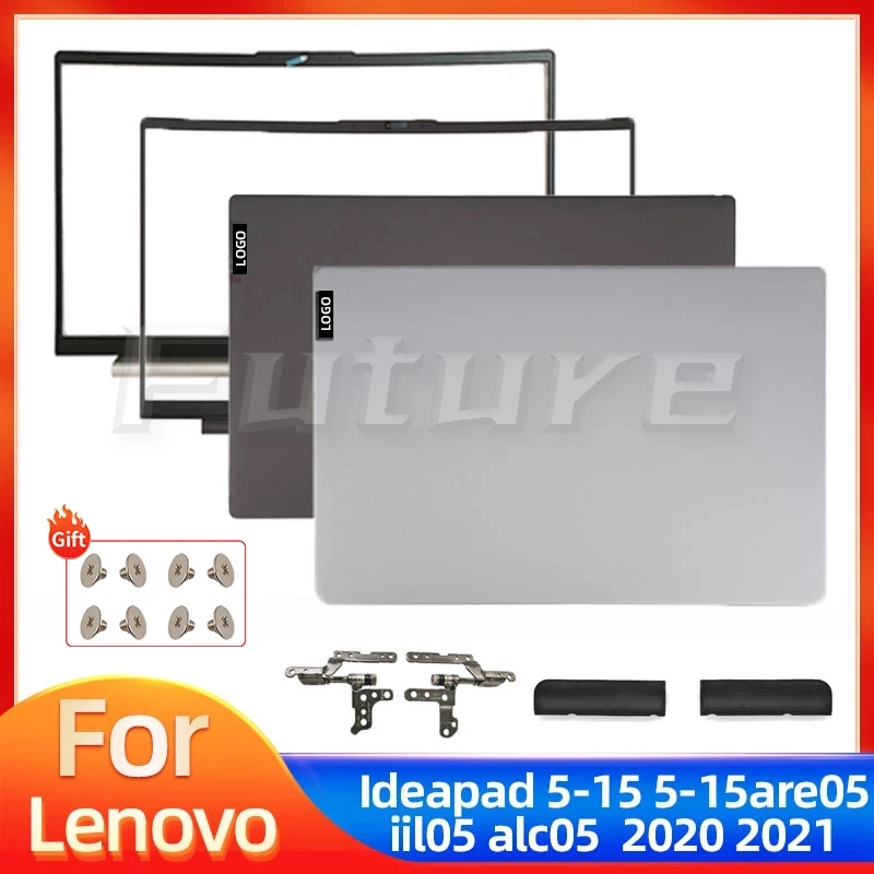 Новинка для Lenovo Ideapad 5 15IIL05 15ARE05 15ITL05 15ALC05 2020 2021, задняя крышка ЖК-дисплея, передняя панель, петли, задняя крышка, верхняя задняя крышка