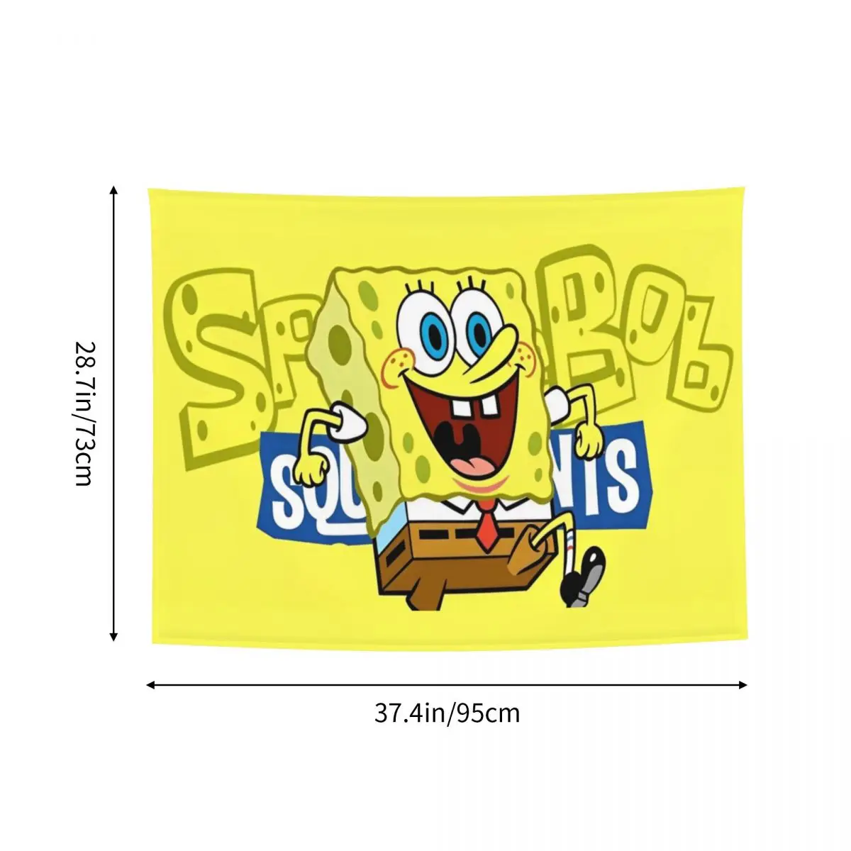 Губка Боб аниме мультфильм гобелен для спальни эстетические гобелены настенный