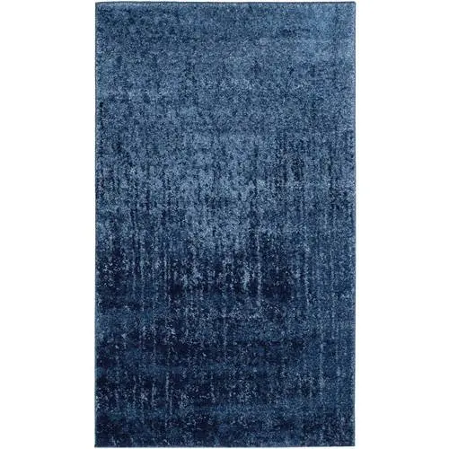 

Stylish, Light Blue/Blue Abstract Elsie Area Rug 2'6" x 4' - Delicately Textured, Soft and Durable for Home Decor & Beyond.