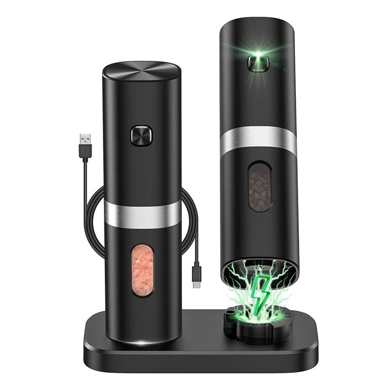 

Electric Salt And Pepper Grinder Pepper Mill, Automatic Salt And Pepper Grinder, Electric Salt And Pepper Grinder