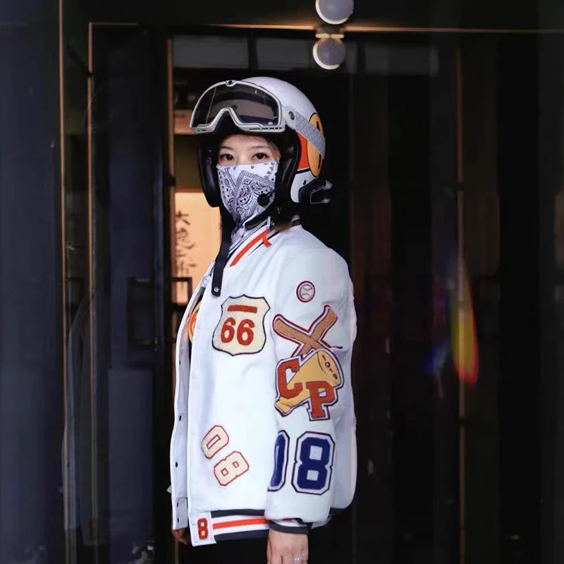 Бейсбольная униформа мужская куртка Y2k в стиле ретро с надписью и Флокированной