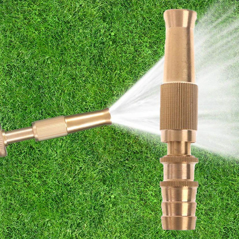 

High Pressure Water Gun Washing Spray Nozzle Garden Tools Watering Irrigation Water Sprayer Full Copper Garden Water