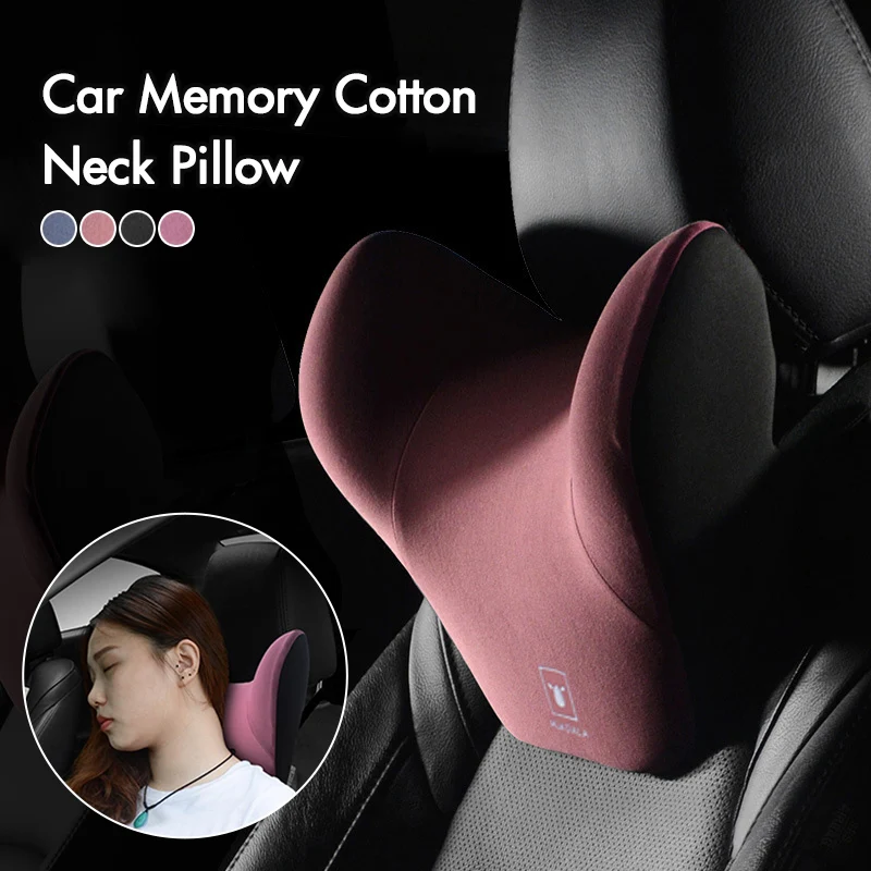 

New U-shaped Auto Parts Seat Headrest Cushion Ergonomic Neck Pillow Support Pad Memory Foam Neck Protector Driving Anti-fatigue