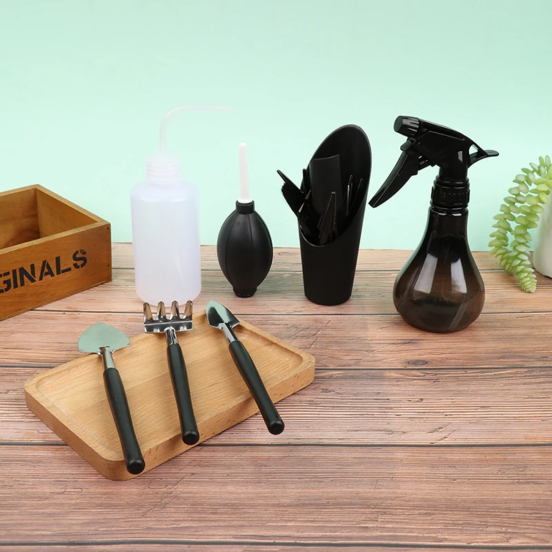 

13/14pcs Garden Planter Kit Succulent Plants Tools Mini Garden Hand Tools Set