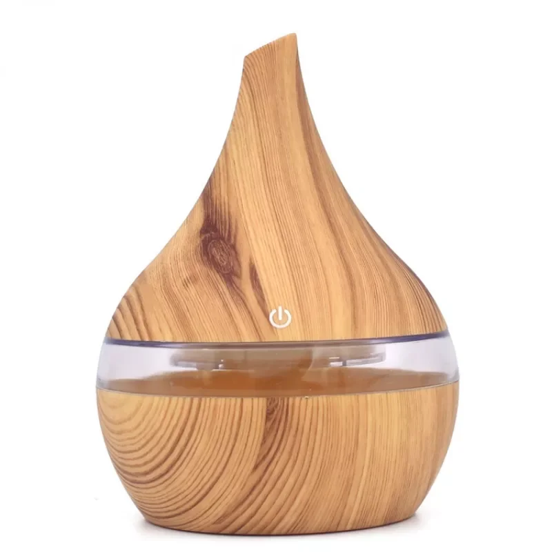

USB Humidifier Air Diffuser Ultrasonic Light Mini Fogger Oil Aromatherapy Wood Car Humidifier For Home Office