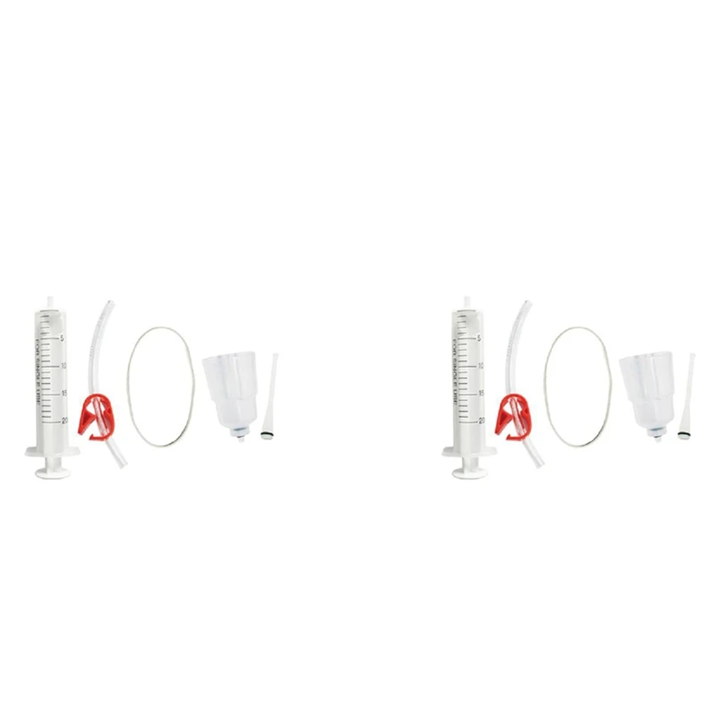 

2X Hydraulic Brake Bleed Kit For SHIMANO Brake System, Brake, Funnel Set Bike Repair Tool,Mountain Bike