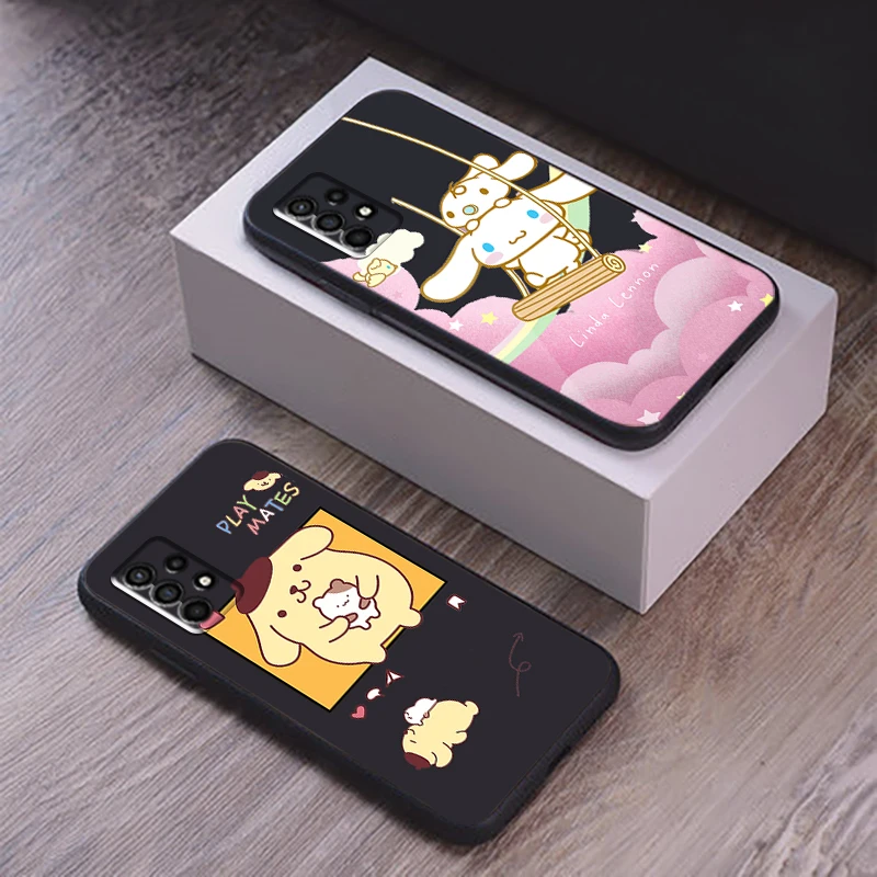 

Hello Kitty Kuromi Phone Case For Samsung Galaxy S10 Lite S10E S10 5G S10 S9 S8 Plus Back Silicone Cover Funda Liquid Silicon