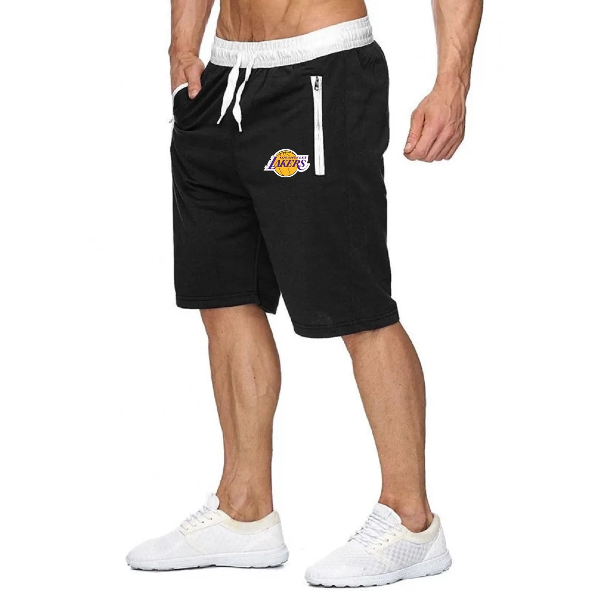 

Summer casual men's printed shorts fashion hot basketball fan shorts
