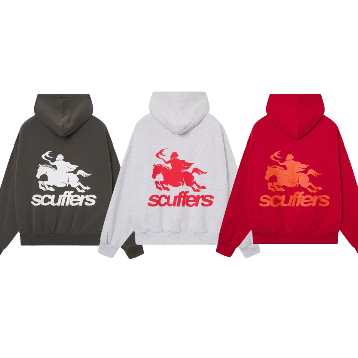 Толстовки с принтом галереи Scuffers женская толстовка большого размера новая