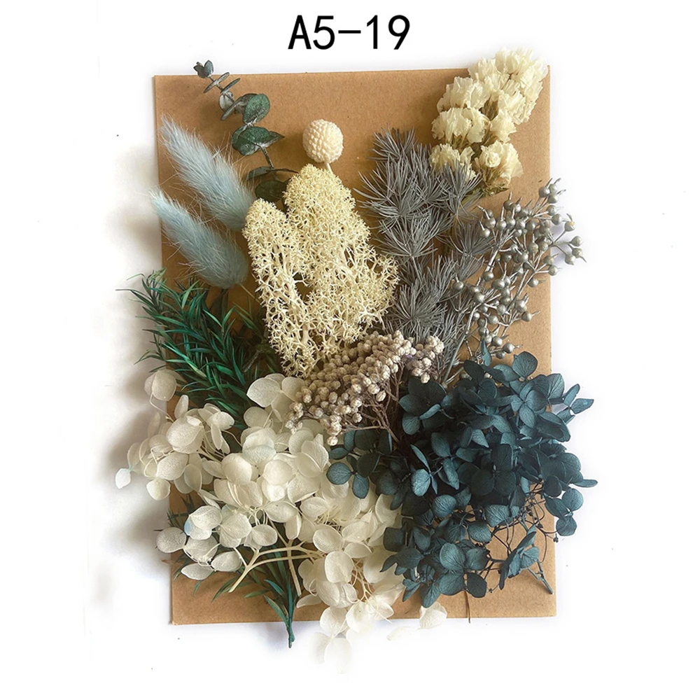 Натуральные сушеные цветы для декорирования