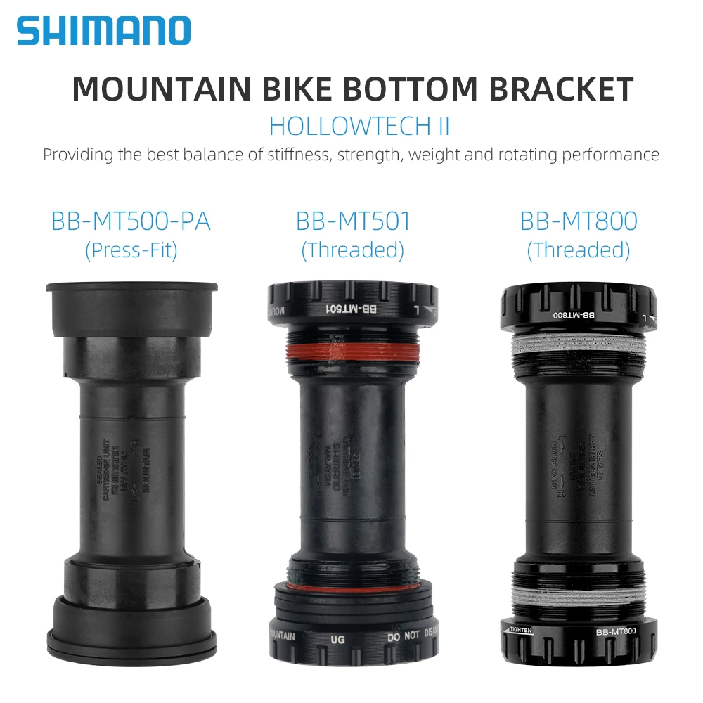 

Shimano DEORE XT SLX MT800 MT501 BB93 68 мм/73 мм MT500 89,5/92 мм Пресс BB MTB Нижний Кронштейн для M6000/7000/8000Chainwheel